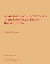 cover of An Archaeological Investigation on the Loboi Plain, Baringo District, Kenya