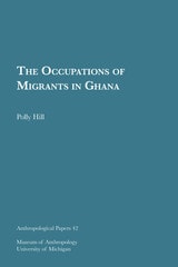 cover of The Occupations of Migrants in Ghana