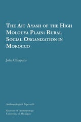 cover of The Ait Ayash of the High Moulouya Plain: Rural Social Organization in Morocco
