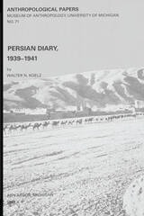 cover of Persian Diary, 1939-1941