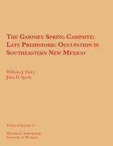 cover of The Garnsey Spring Campsite: Late Prehistoric Occupation in Southeastern New Mexico