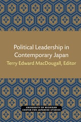 cover of Political Leadership in Contemporary Japan