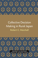 cover of Collective Decision Making in Rural Japan