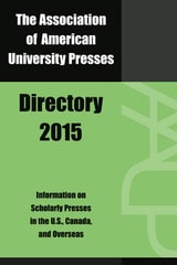 cover of Association of American University Presses Directory 2015