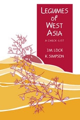 cover of Legumes of West Asia: a checklist