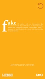 cover of Fake: Anthropological Keywords