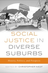 cover of Social Justice in Diverse Suburbs: History, Politics, and Prospects