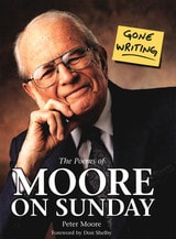 cover of Gone Writing: The Poems of Moore on Sunday