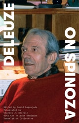 cover of On Spinoza: Courses, November 1980–March 1981