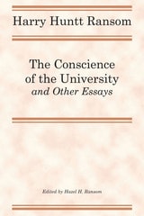 cover of The Conscience of the University, and Other Essays
