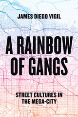 cover of A Rainbow of Gangs: Street Cultures in the Mega-City