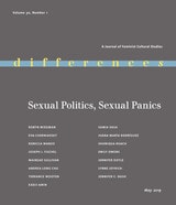 cover of Sexual Politics, Sexual Panics