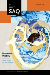 cover of Disorienting Disability