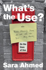 cover of What's the Use?: On the Uses of Use