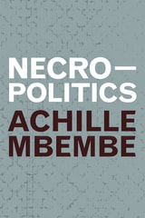 cover of Necropolitics