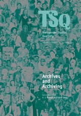 cover of Archives and Archiving