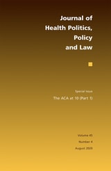 cover of The ACA at 10 (Part One)