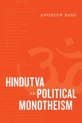 cover of Hindutva as Political Monotheism