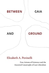 cover of Between Gaia and Ground: Four Axioms of Existence and the Ancestral Catastrophe of Late Liberalism