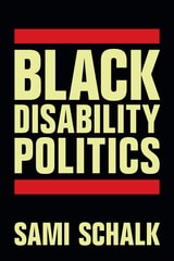 cover of Black Disability Politics