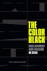 cover of The Color Black: Enslavement and Erasure in Iran