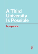 cover of A Third University Is Possible