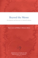 cover of Beyond the Meme: Development and Structure in Cultural Evolution