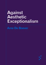 cover of Against Aesthetic Exceptionalism