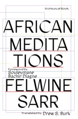cover of African Meditations