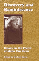 cover of Discovery and Reminiscence: Essays on the Poetry of Mona Van Duyn