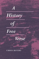 cover of A History of Free Verse