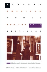 cover of African American Women and the Vote, 1837–1965