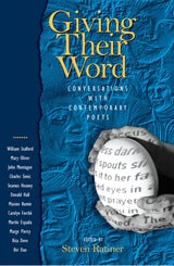 cover of Giving Their Word: Conversations with Contemporary Poets