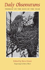 cover of Daily Observations: Thoreau on the Days of the Year