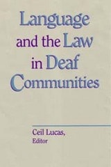 cover of Language and the Law in Deaf Communities
