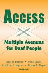 cover of ACCESS: Multiple Avenues for Deaf People