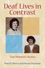 cover of Deaf Lives in Contrast: Two Women's Stories