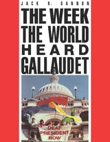 cover of The Week the World Heard Gallaudet