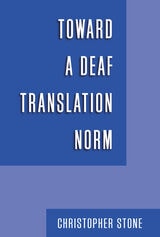 cover of Toward a Deaf Translation Norm
