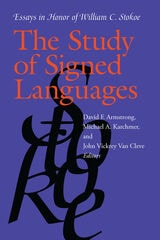 cover of The Study of Signed Languages: Essays in Honor of William C. Stokoe