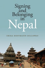 cover of Signing and Belonging in Nepal