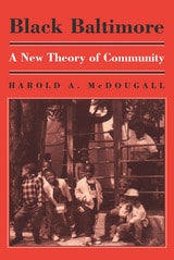 cover of Black Baltimore: A New Theory of Community