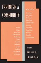 cover of Feminism and Community