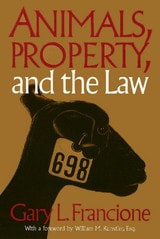 cover of Animals Property & The Law