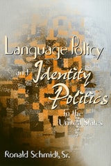 cover of Language Policy & Identity In The U.S.