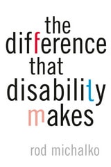 cover of The Difference That Disability Makes