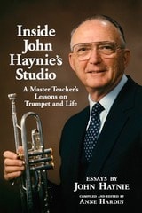 cover of Inside John Haynie's Studio: A Master Teacher's Lessons on Trumpet and Life