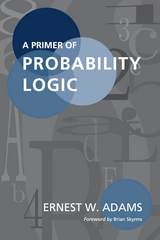 cover of A Primer of Probability Logic