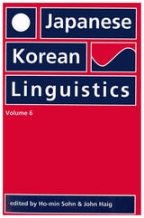 cover of Japanese/Korean Linguistics, Volume 6