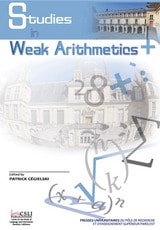 cover of Studies in Weak Arithmetics, Volume 1